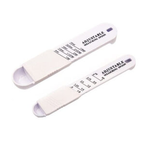 Adjustable Measuring Spoon Plastic 2 pcs