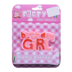 Birthday Girl Cake Candles