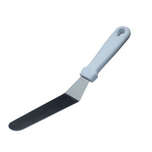 Heavy Angled Spatula Knife Steel With Plastic Handle Small
