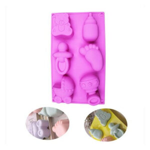Baby theme silicone mold