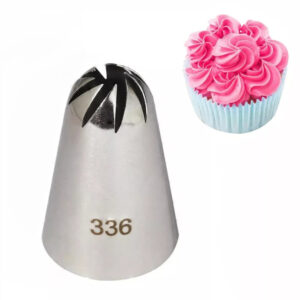 336 Flower Icing Nozzle Stainless Steel