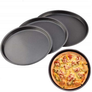 Pizza Pan Set Round 3Pcs Set Non Stick 11,10 & 9 Inch