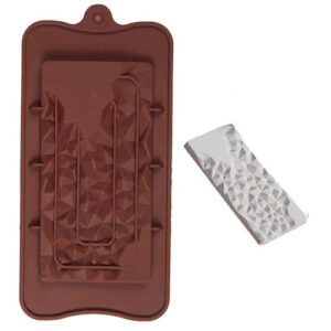 Geometric Chocolate Bar Mold Silicone