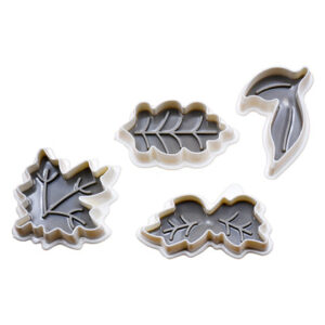 Autumn Leaves Plunger Cutter 4Pcs Set