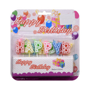 Happy Birthday Cake Candles2