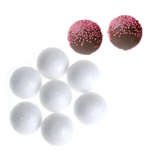 Extra Large Size Chocolate Foam Ball 6Pcs Pack