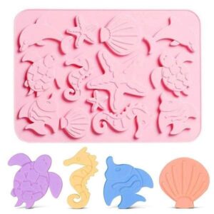 Sea Animals Silicone Fondant & Chocolate Mold