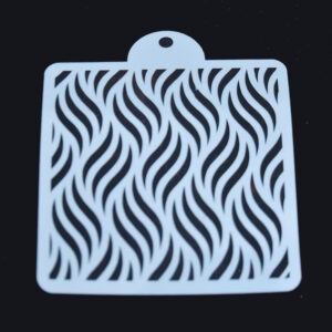 Cake Stencil Square Small (Design 4)