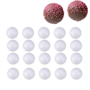 Extra Small Mini Size Chocolate Foam Ball 20Pcs Pack