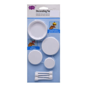 Flower Nail Plastic 4Pcs Set