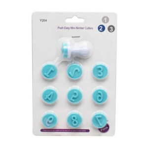 Easy Mini Push Number Stamp Plastic