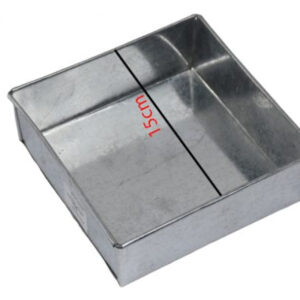 Square Cake Mold Silver 8x8 Inch