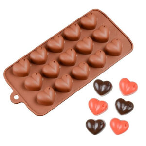 Heart Shape Silicone Chocolate Mold