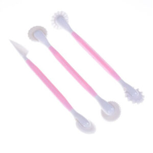 Fondant Starter Modeling Tool 3Pcs Set Pink
