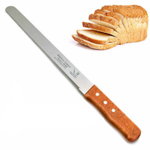 Cake Cutting Knife Steel With Wood Handle Small