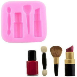 Makeup Silicone Fondant 4 Cavity