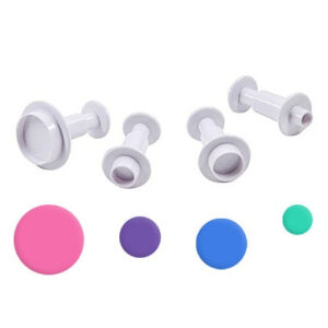 Round Plunger Cutter 4Pcs Set