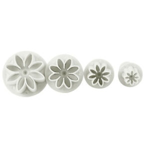 Sunflower Plunger Cutter 4Pcs Set