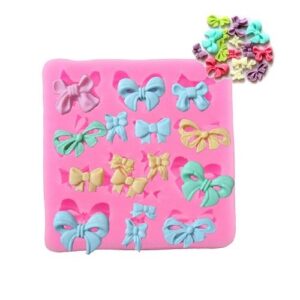 Mini Bows Silicone Fondant Sugarpaste Mold