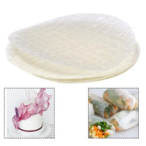 Edible Round Rice Paper 5 Pcs Set