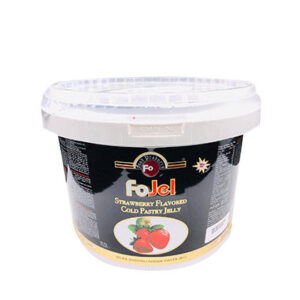 Strawberry Flavored Cold Pastry Jelly
