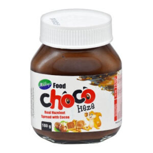 Choco Heze Real Hazelnut Spread with Cocoa 180g Jar Bottle