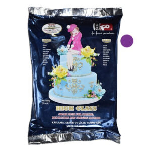 Fo Purple High Class Fondant Sugar Paste 1Kg Pack
