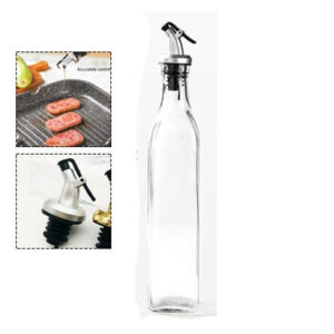 Oil Glass Bottle Single