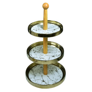 3 Tier Ceramic Cake Stand High Quality