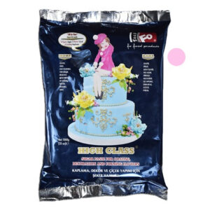 Fo Baby Pink High Class Fondant Sugar Paste 1Kg Pack