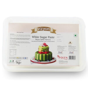 Vizyon White Fondant Sugar Paste 1KG